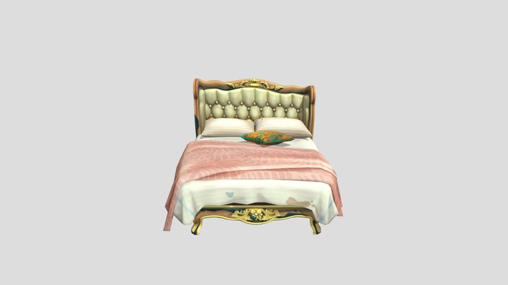 Fortnite STW Mansion Bed 3D Model
