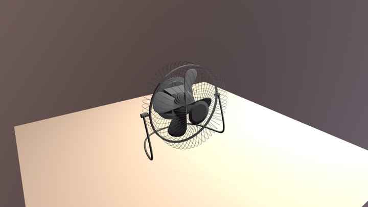 table fan/ventilator 3D Model