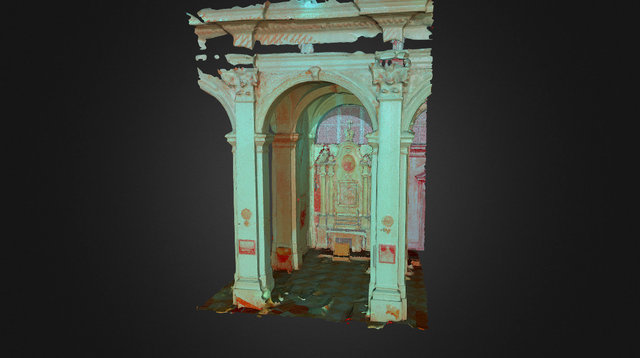 Dubrovnik Katedrala segmentR 3D Model