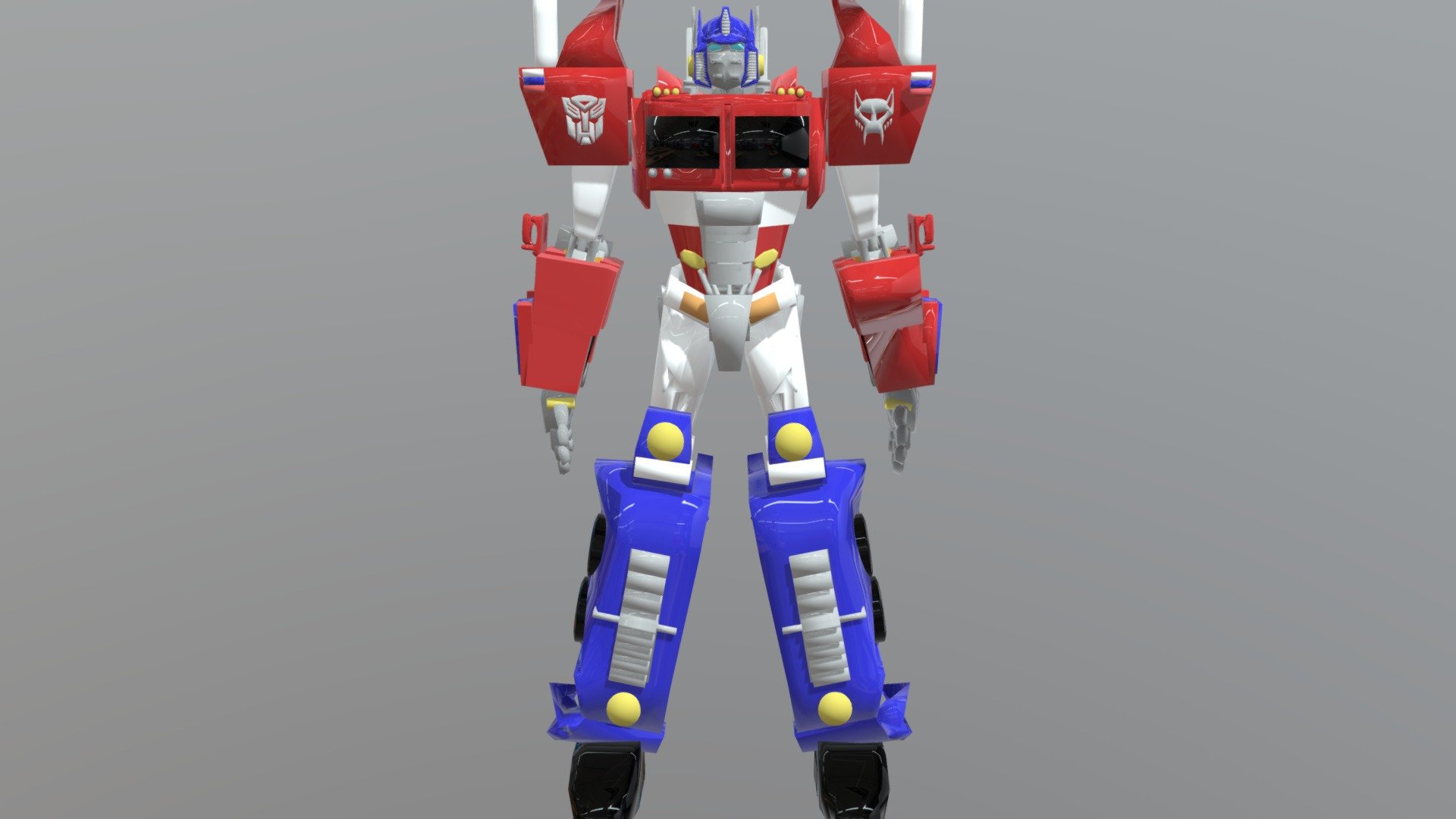 Onymation Of Optimus Prime Or Jura Prime Goji - Download Free 3d Model 