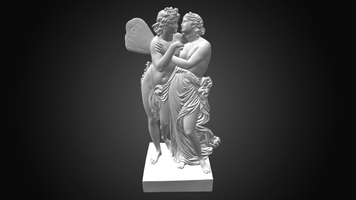 Zefir i Flora (Wil.672) 3D Model