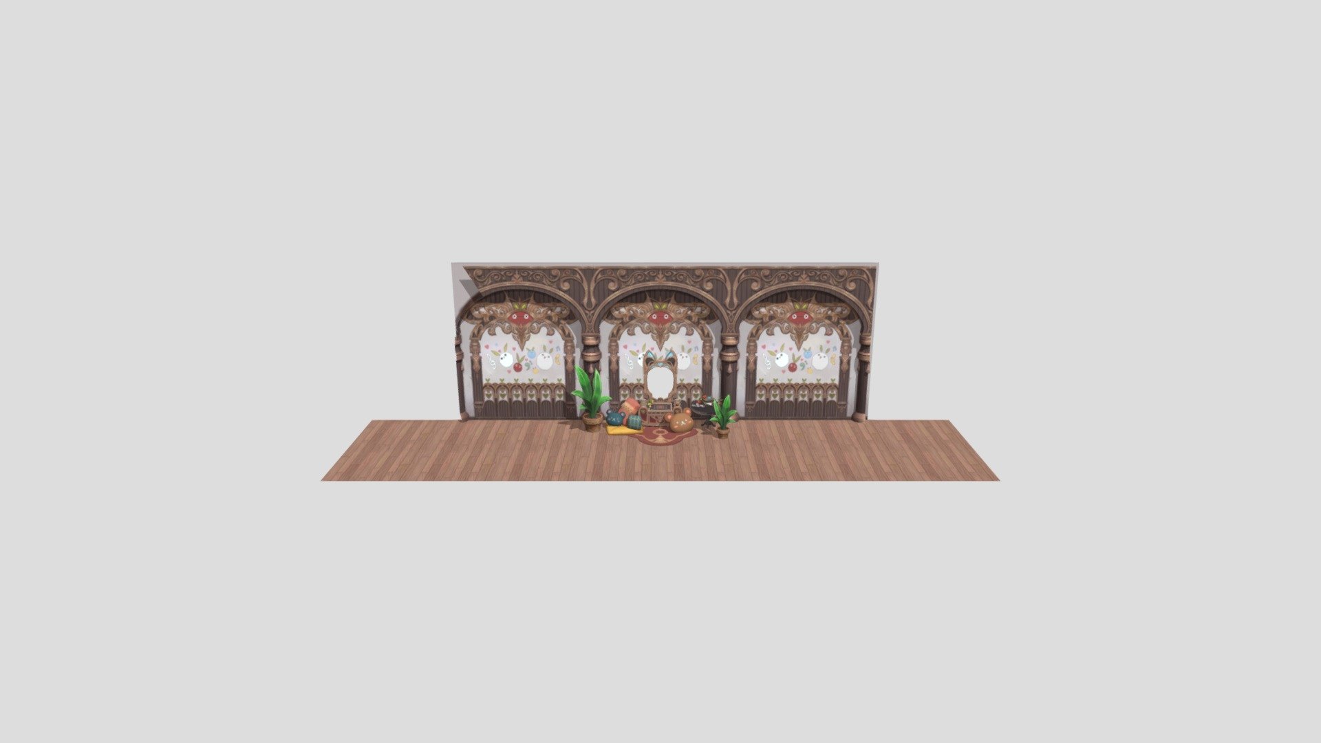 Gacha1 - Download Free 3D model by haohao2210 [d591a7c] - Sketchfab