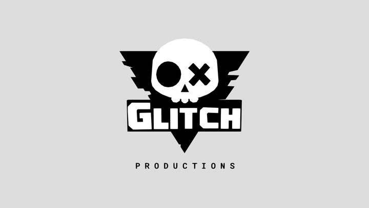 Glitch Productions Logo 3D Model