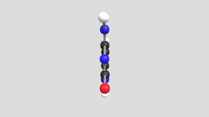 Citosina 3D 3D Model