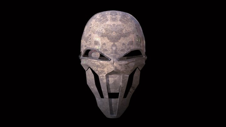 Metal Mask 3D Model