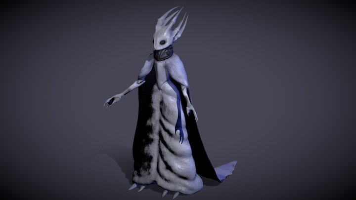 Pale King 3D Model