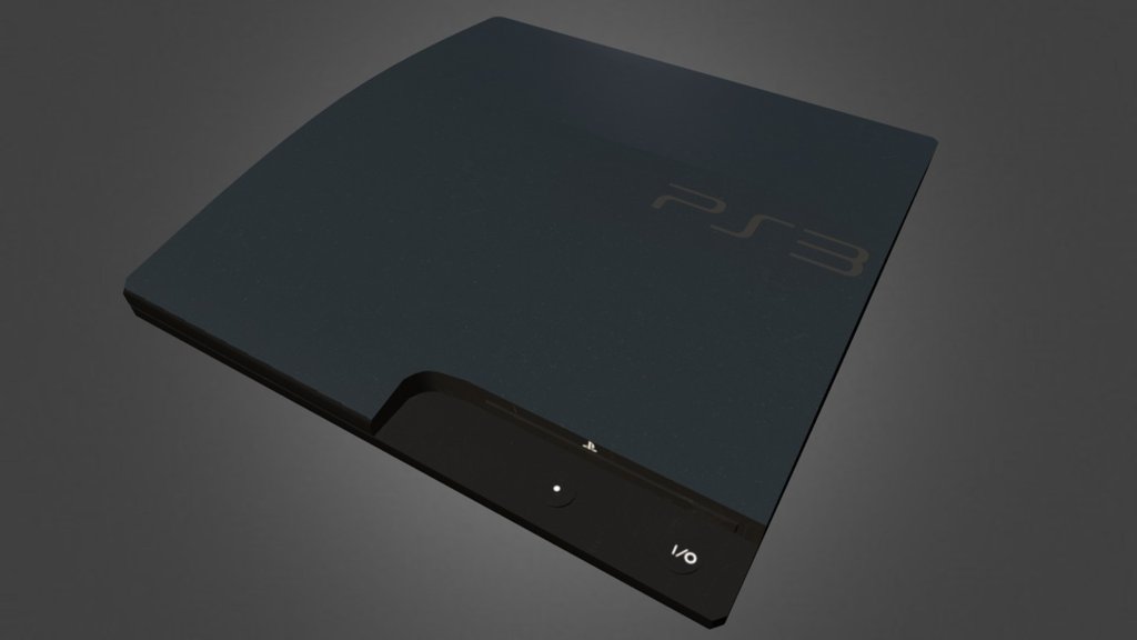 PS3 Console 3D model by Cordy [d59684b] Sketchfab