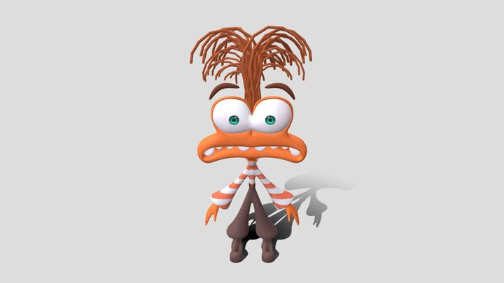 Inside Out 2 - Anxiety 3D Model