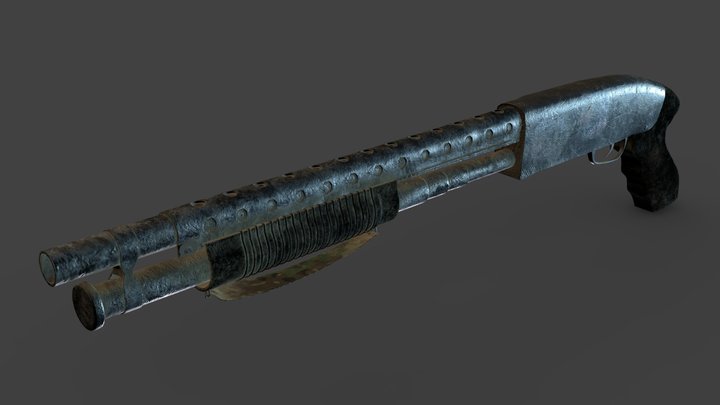 shotgun 3D Model