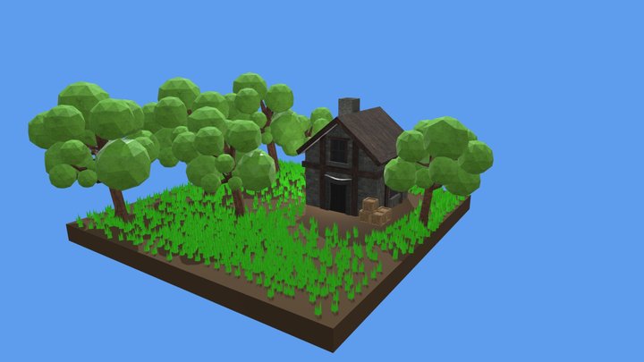 House Environment 3D Model