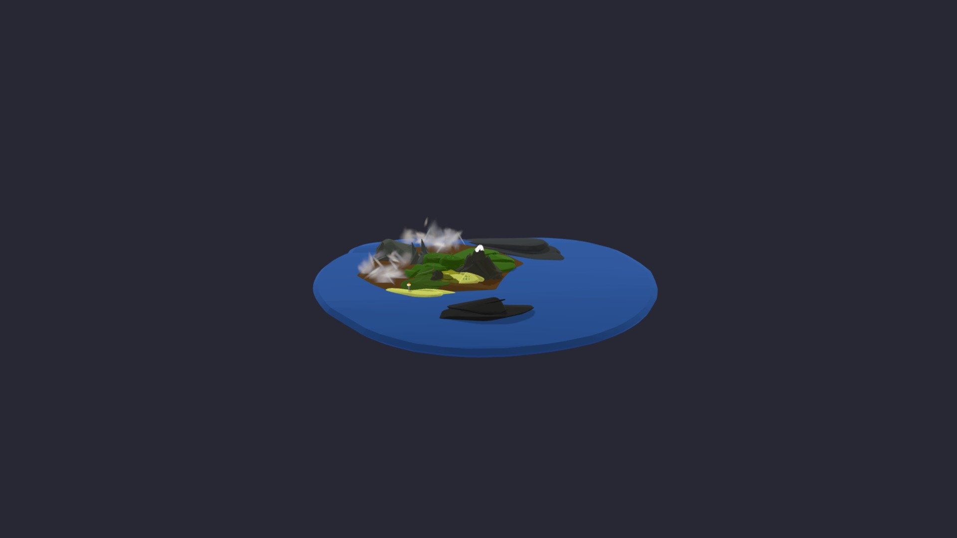 Männer Insel