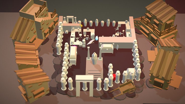 Underworld_HR_Stage1_Level1 3D Model