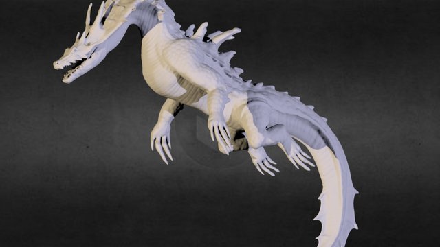 Lagiacrus 3D Model