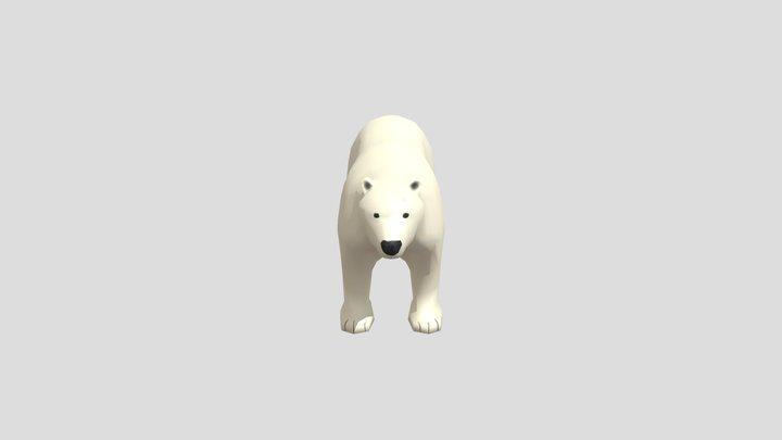 Polar Bear 3D Model