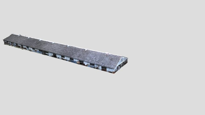 Cowshed 3D Model