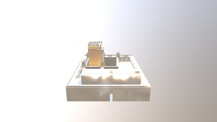 Herod's Temple 3D Model