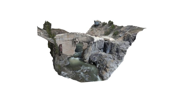 Ute Ulay Dam 3D Model
