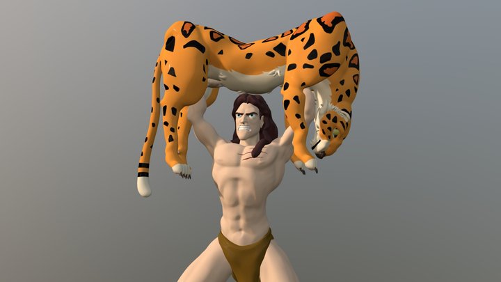 Tarzan 3D Model