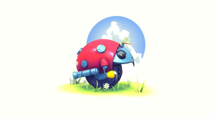 Sonic the Hedgehog - Moto-bug 3D Model