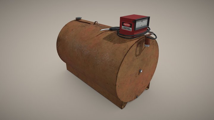 Fuel Tank 3D Model