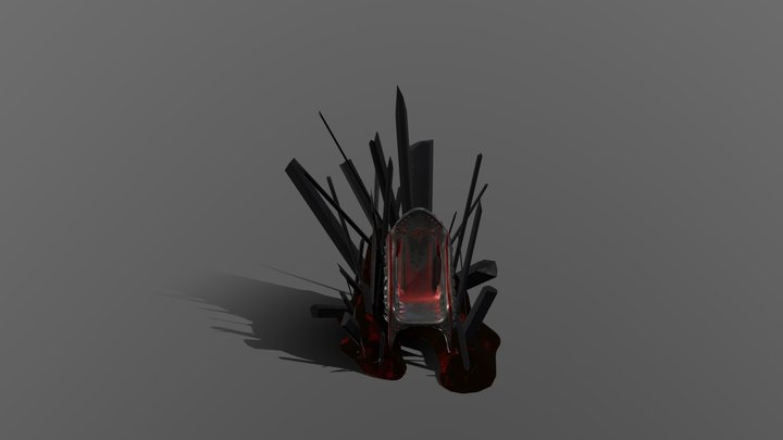 Throne 3D Model