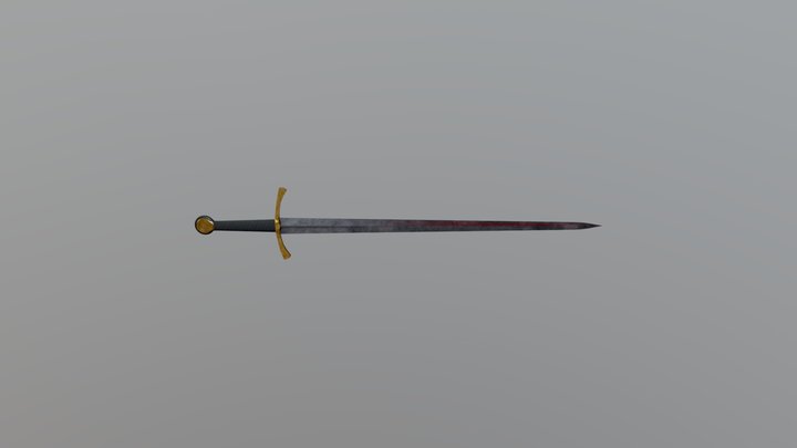 Medival Sword 3D Model