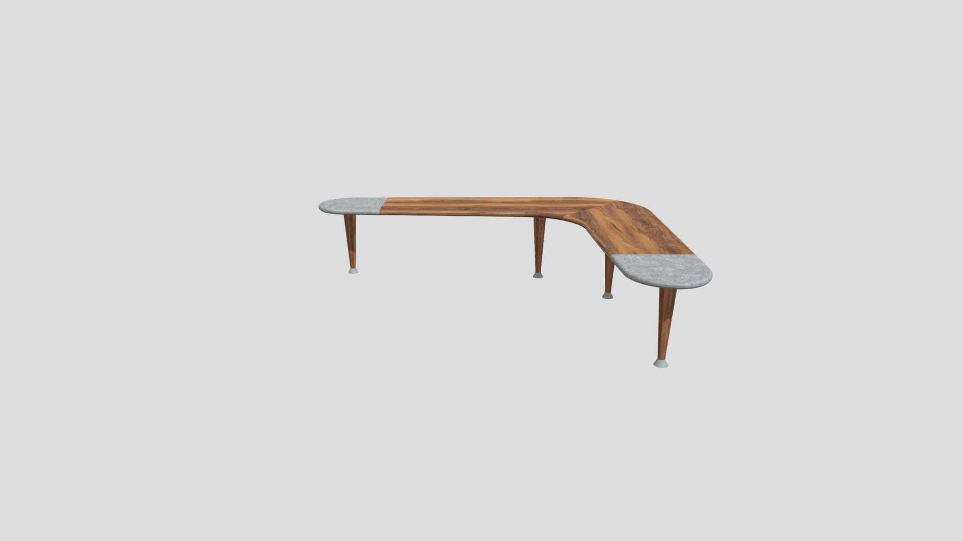 Mesa De Centro Boomerang