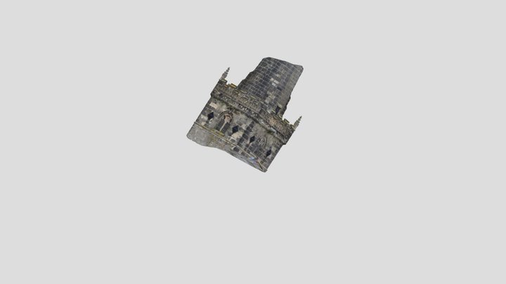 St Marys tower Mediaeval stone detail 3D Model