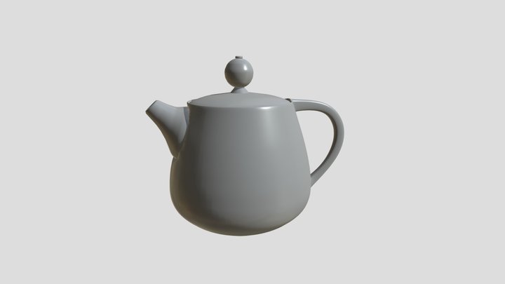 Teapot 3D Model