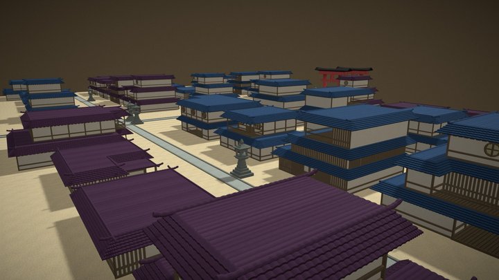 Modular Environment 3D Model