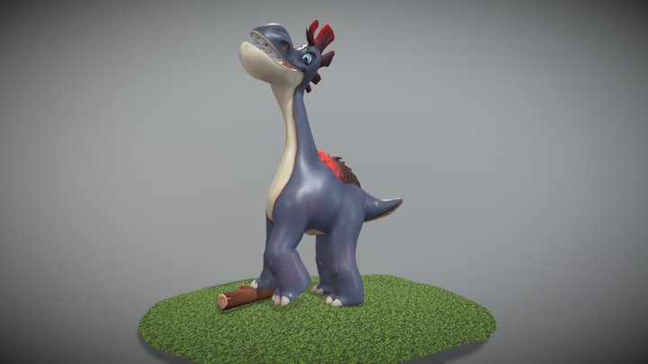 Cute Creature Assignment 3D Model