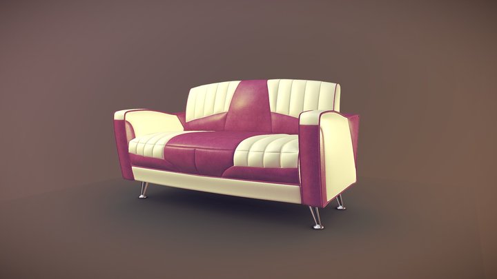 Sofa Kiddio 3D Model