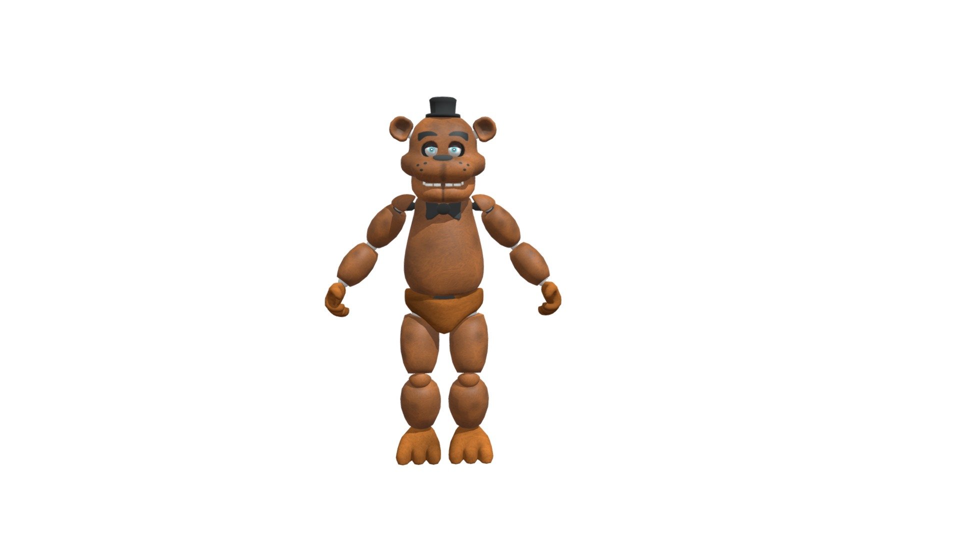 Freddy Fazbear - Download Free 3D model by gaddiellartey2010  (@gaddiellartey2010) [d5a78cc]