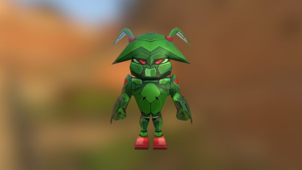 Iron Green 3D model by sarafim341 [d5a8023] Sketchfab