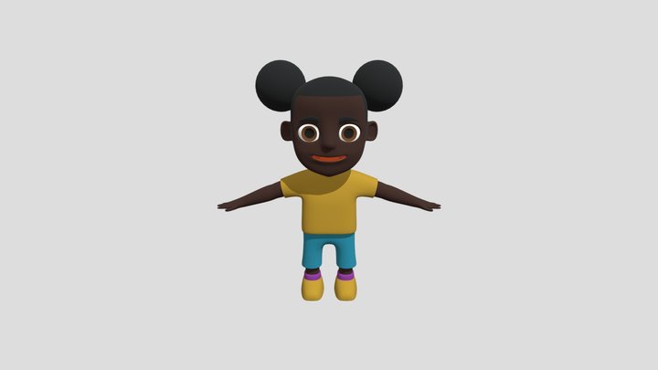 Amanda the adventurer 3D Model