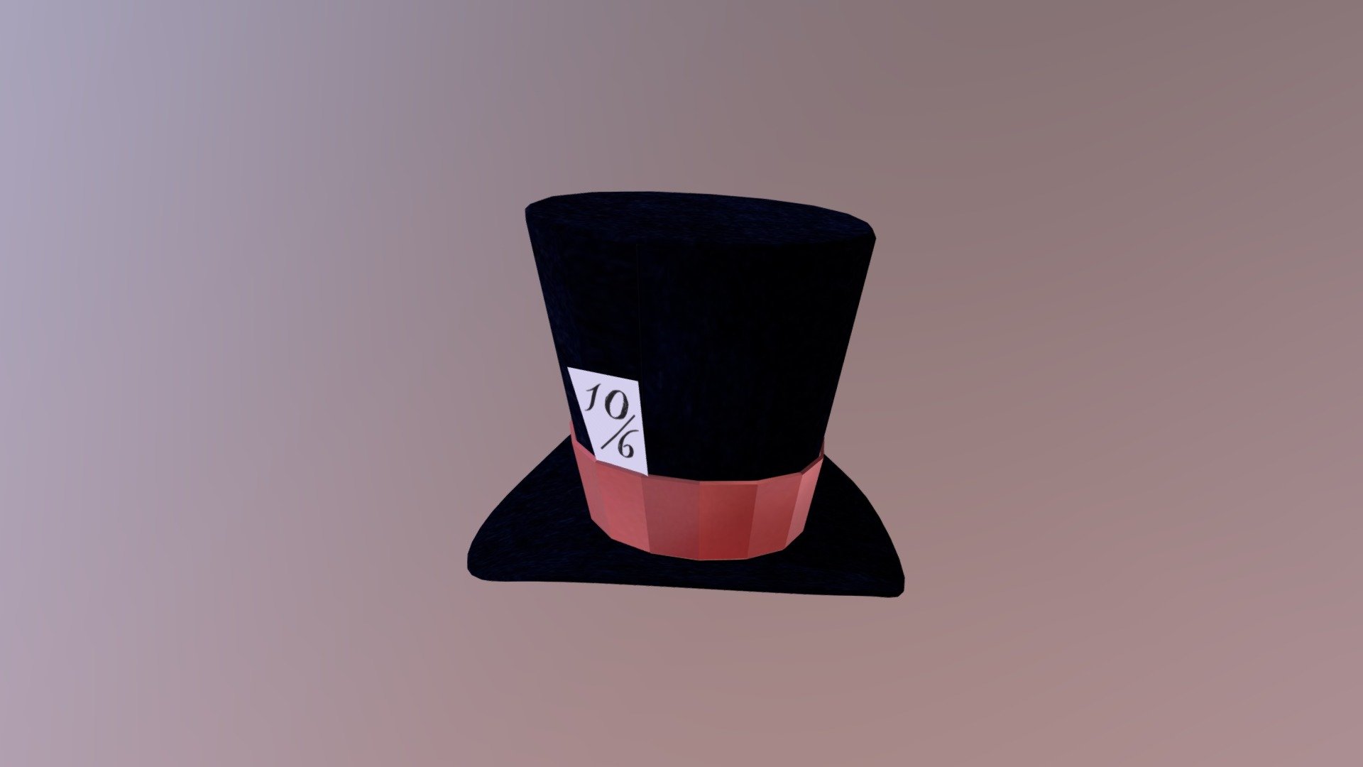 Mad Hat - 3D model by AjW104896 [d5a8aed] - Sketchfab