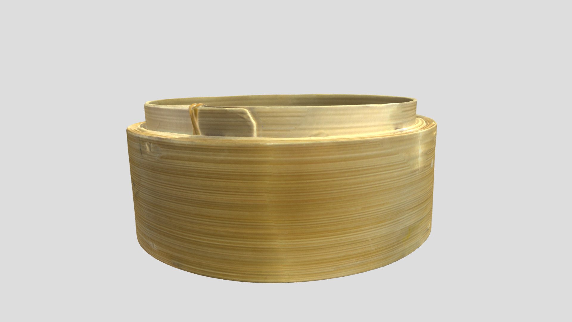 Bamboo steamer - 3D model by Aberdeen City Libraries ...