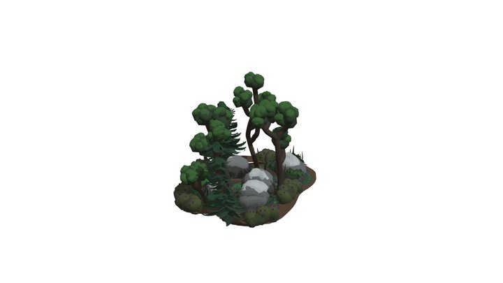 A Mini Forest – Free 3D Model STL