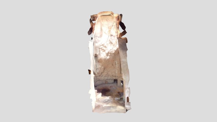 Bamiyan Buddha_the small one 3D Model