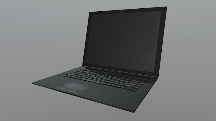 Laptop 3D Model