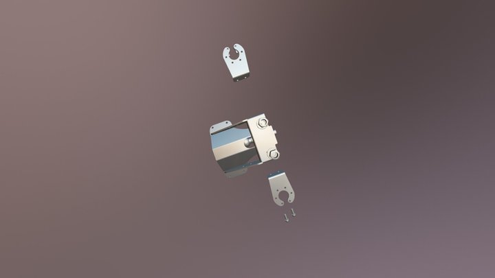 Extended- Ball Pin- Assembly Short 3D Model