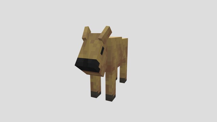baby bison from Alexs mobs 3D Model