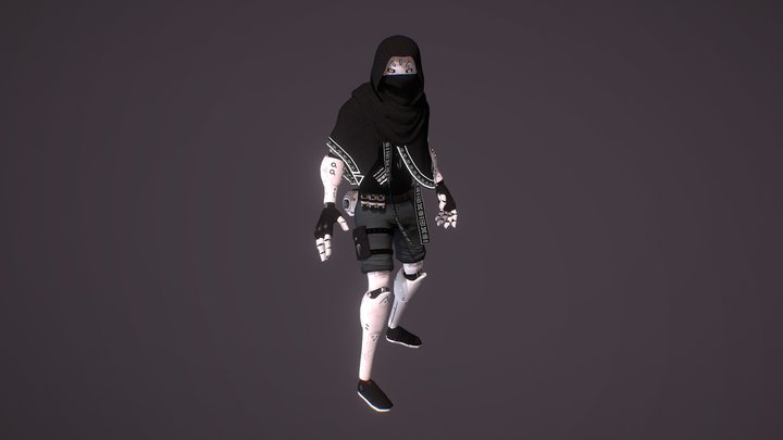 Main character "Atlas' Fate" 3D Model