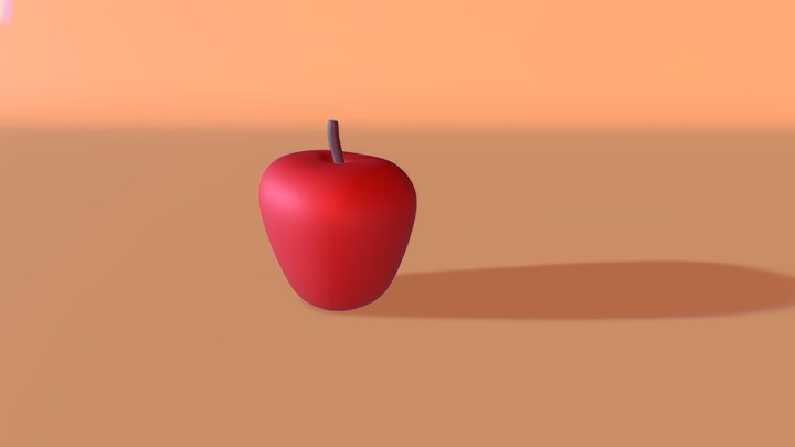 Apple 3D Model