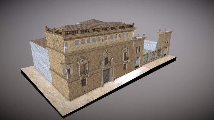Palacio Vela de los Cobos 3D Model
