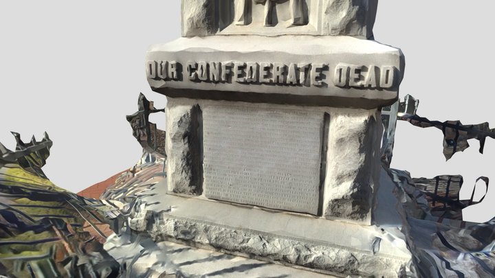 Anderson County Confederate Monument (1902) 3D Model