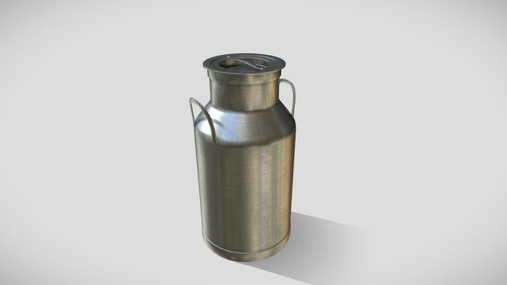 Milk Churn 3D Model