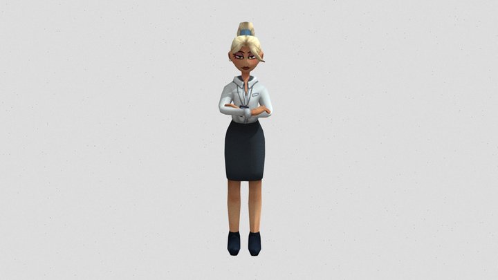 Jennifer 3D Model