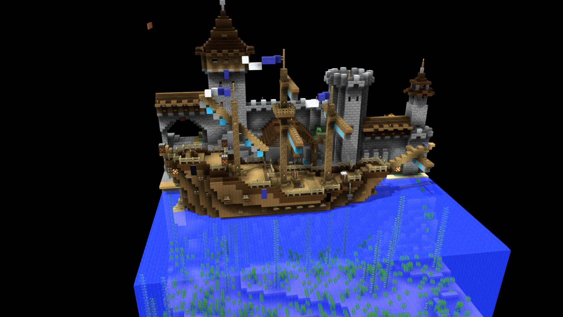 Ship : Le Galatée — Sketchfab embed 3D viewer