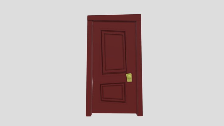 HN animated series Door Remake 3D Model